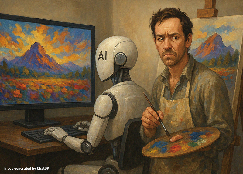 Copy or Create? The Dilemma of Using AI To Make Art9