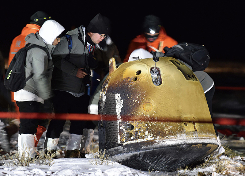 China Shares Moon Samples but Excludes NASA0