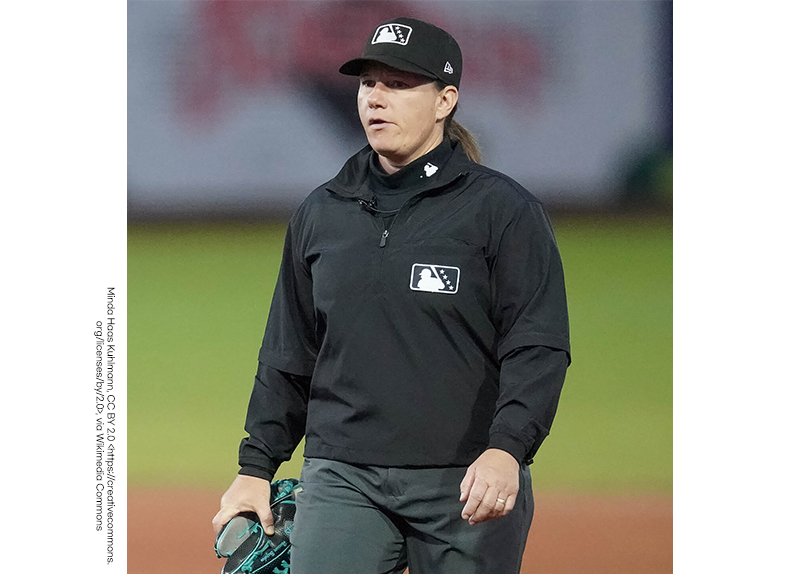 Jen Pawol Makes History as First Woman to Umpire an MLB Game0