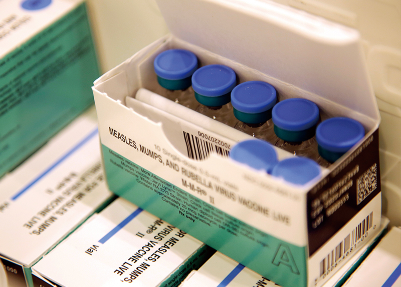 Measles Cases Rise Sharply, Most Linked to Overseas Travel0