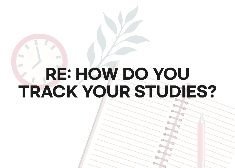 RE: How Do You Track Your Studies?5