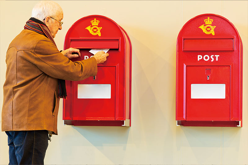 Denmark Postal Service Stops Delivering Letters0