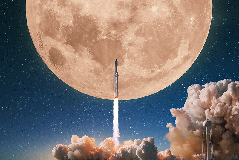 NASA��s Moonbound Artemis II Rocket Arrives at Launch Pad0