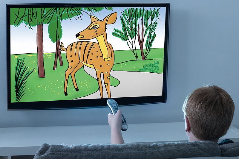 Should Children��s Cartoons Be Calmer?0