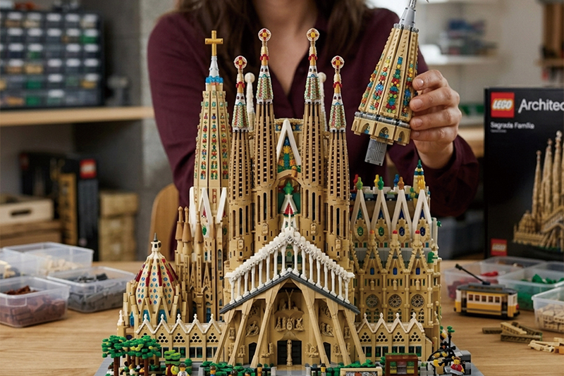 LEGO Challenges Builders With Its Largest Set Ever: A 12,060-Piece Sagrada Famlia0