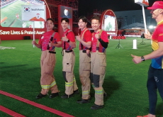 South Korean Firefighter Claims Gold at Aramco Firefighter Challenge - National News