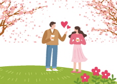 Ads for Paid Dates Surface During Cherry Blossom Season - Trend
