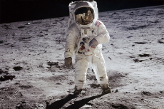 Neil Armstrong Takes One Giant Leap on the Moon - History