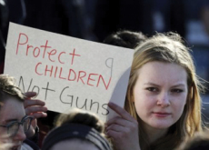 Protesting Gun Violence - World News