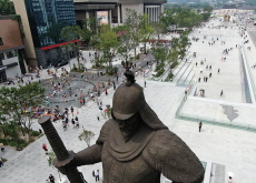 Gwanghwamun Square Opens to the Public - National News