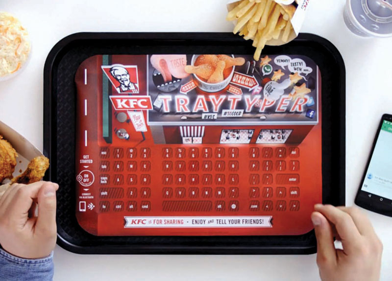 KFC’s Tray Typer0