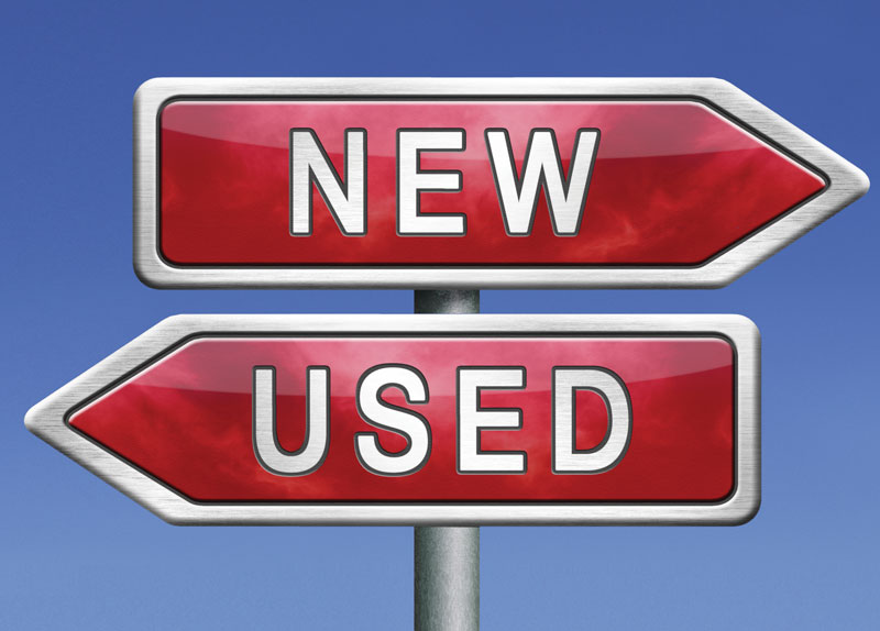 Is it better to buy new or used products?0