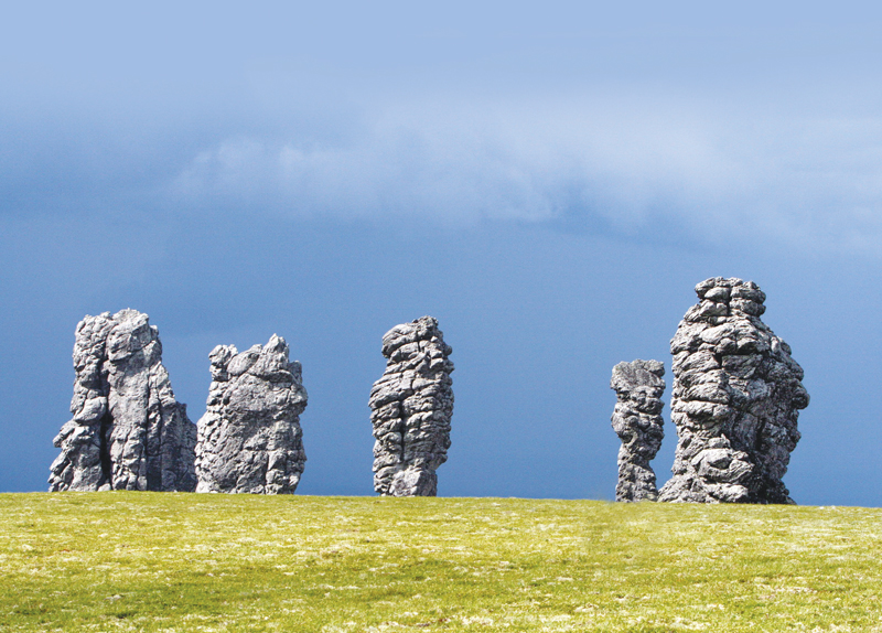 The Manpupuner Rock Formations0