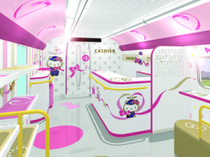 Hello Kitty-themed Bullet Trains - World News