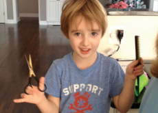 11-Year-Old Boy’s Hair Salon - Focus