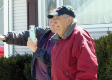 Birthday Parade Surprise for 92-Year-Old Grandfather - Focus