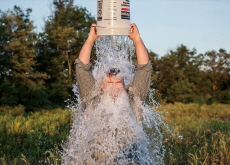 The Ice Bucket Challenge / Digital Art - Photo News