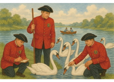 U.K. Swan Count for King Charles III on the River Thames - Global News U.K. Swan Count for King Charles III on the River Thames - Global News