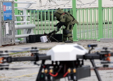 Officials Practice for Drone Threats / Checking Flood Safety Equipment - Photo News