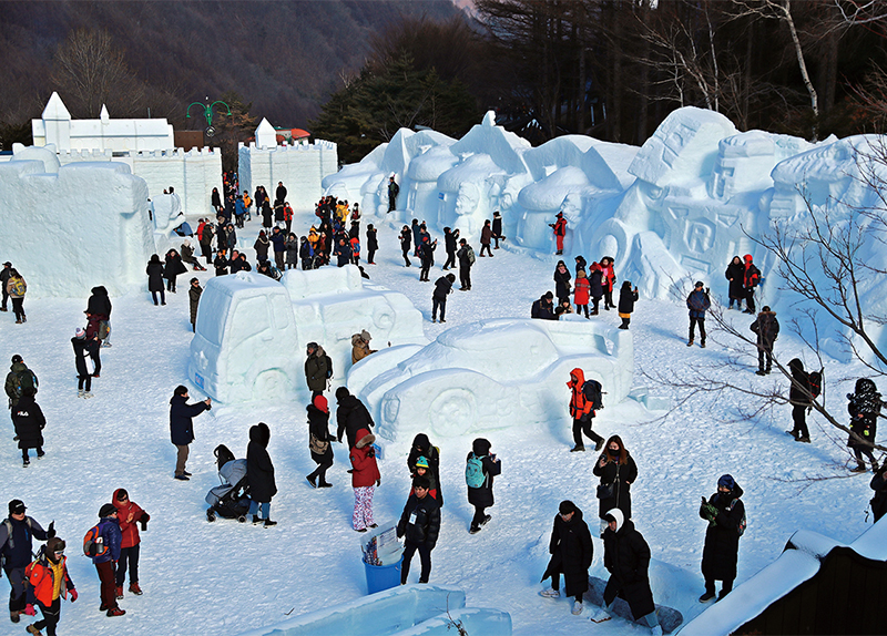 The Taebaeksan Snow Festival0
