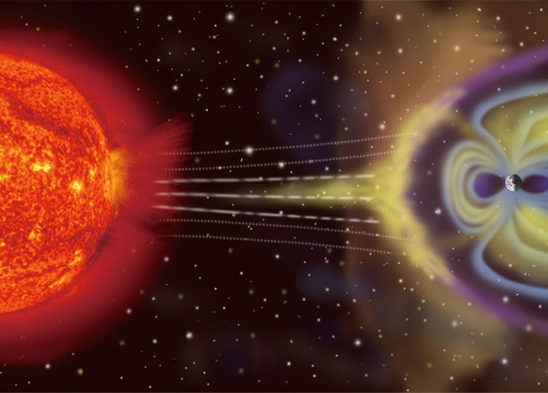Rare Solar Flare Causes Solar Storm0