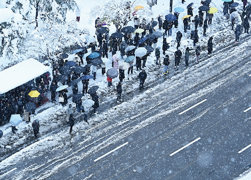 Record Snowfall Brings Creative Commutes and Disruptions to South Korea0