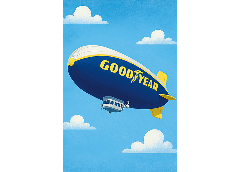Goodyear Blimp Turns 100 Years Old0