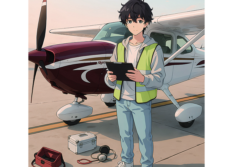 Teen Pilot Flies Around the World To Fight Childhood Cancer0