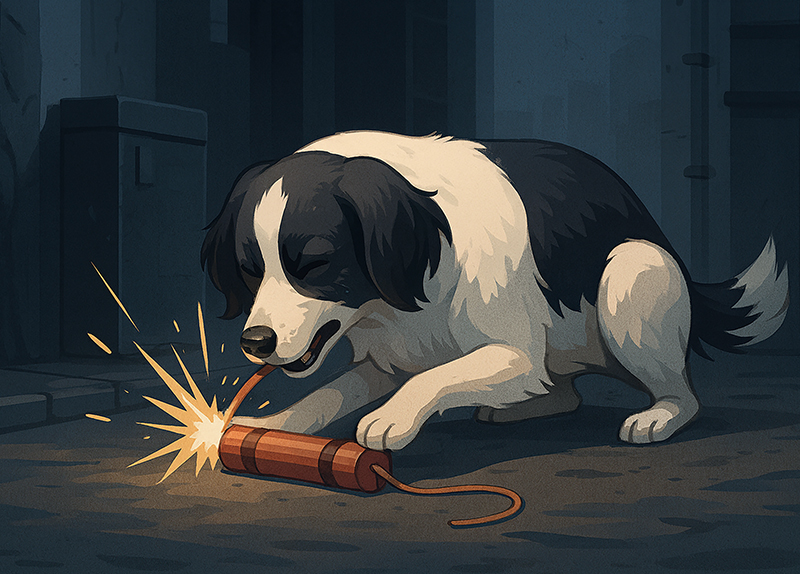 Hero Dog Saves Family From Dynamite in Peru0