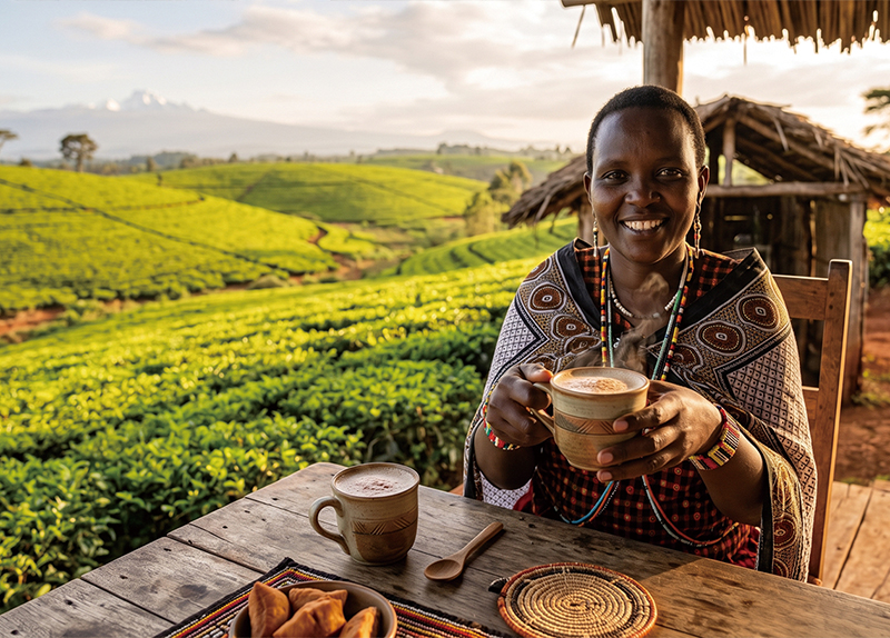 Chai Time in Kenya0