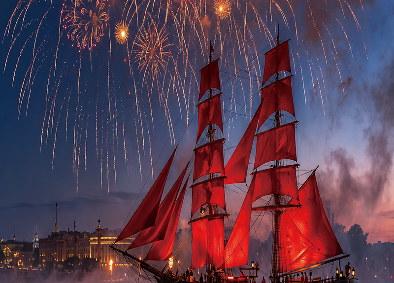 White Nights Festival in St. Petersburg0