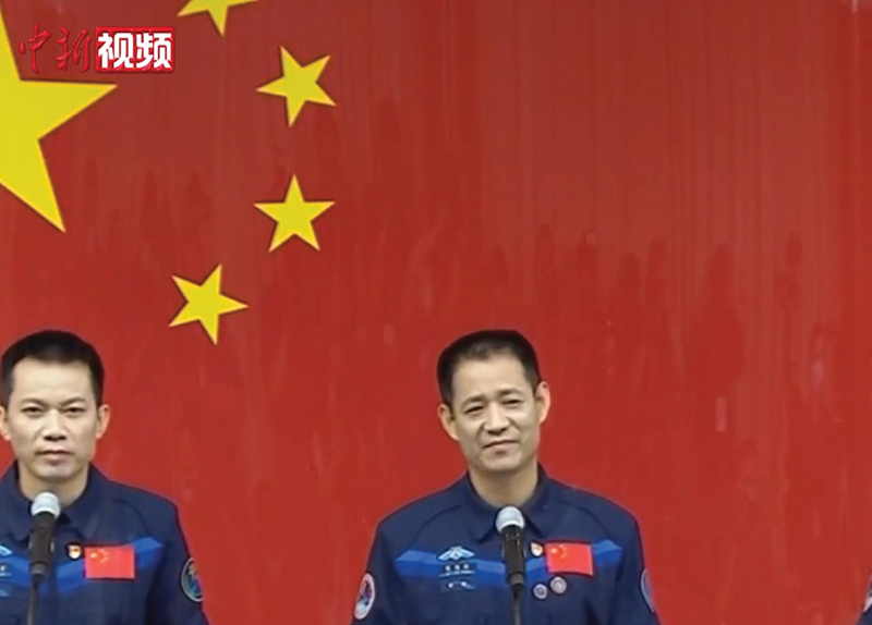 China Sends Astronauts to New Space Station