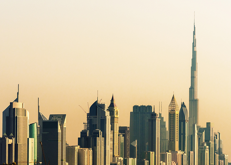 Desert City Dubai Flooded by Heavy Rain0