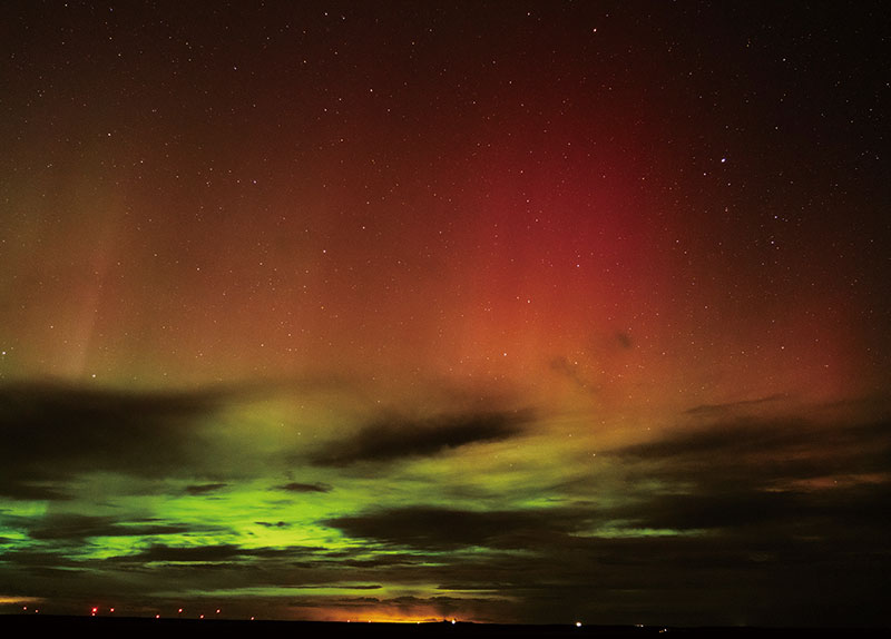 Northern Lights Illuminate the Skies Across the U.S.0