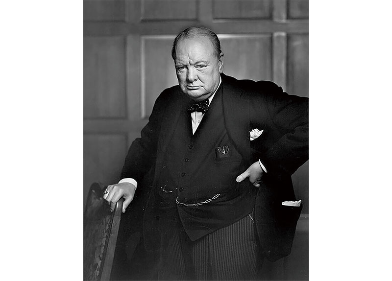 Stolen Winston Churchill Photo Found and Returned0