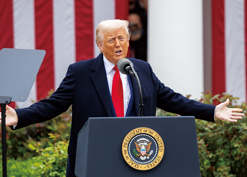 Donald Trump Announces Sweeping Tariffs0