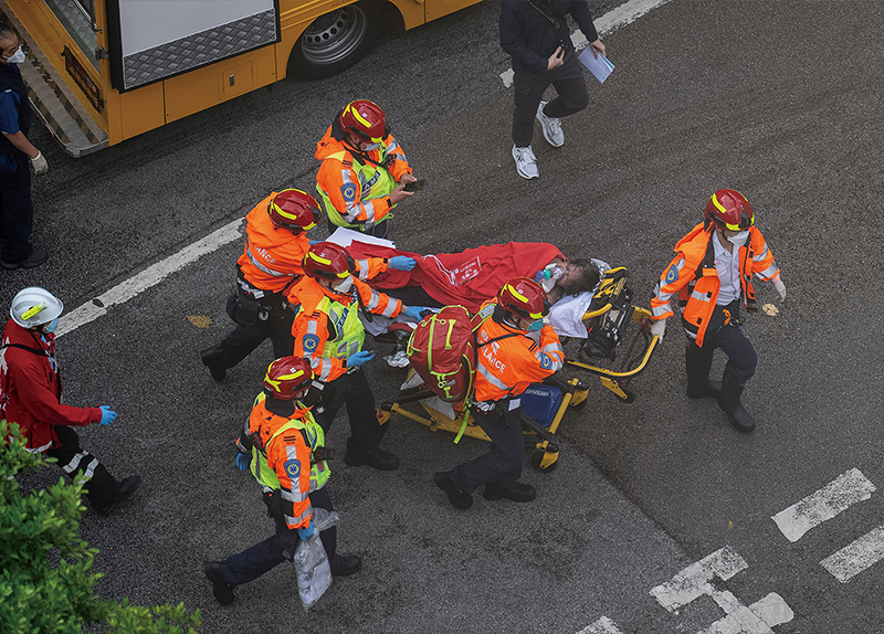 Deadly Blaze Sparks Anger and Calls for Reform in  Hong Kong0