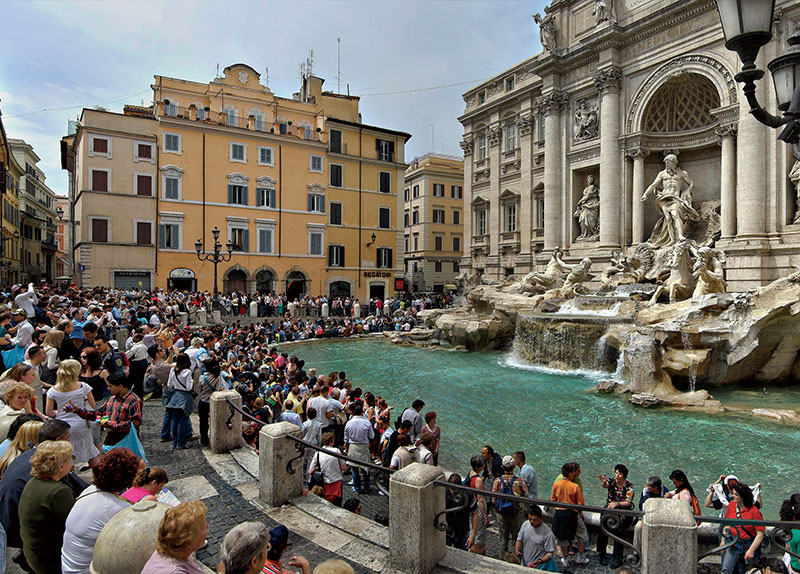 Rome To Charge 2 Euros for Close Access to Trevi Fountain0