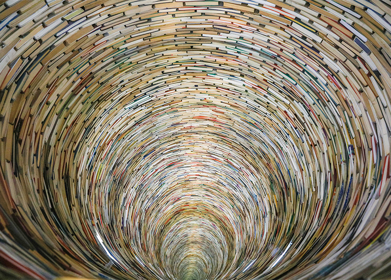 Viral Fame Turns Prague Book Sculpture Into Tourist Magnet0