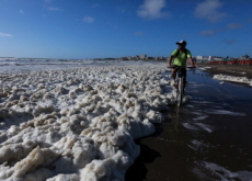 Ocean Bubbles in Argentina - Photo News