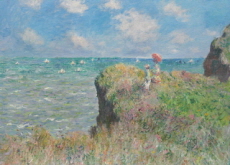 The Cliff Walk at Pourville - Arts