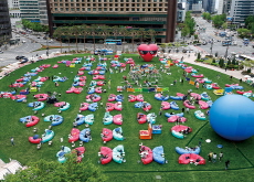 Seoul Outdoor Library Opens in Gwanghwamun Square and Seoul Plaza - Photo News