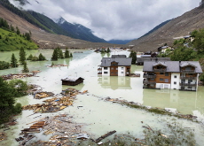 Glacier Collapse Destroys Swiss Village - Photo News