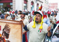 Protesters March Through Mexico City To Defend Cockfighting Tradition - Photo News