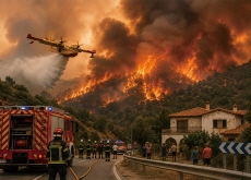 Southern Europe Battles Its Largest Wildfires of the Summer - Headline News