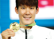 Swimmer Park Tae-hwan Wins 3 World Titles - Sports