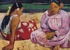 Tahitian Women on the Beach - Arts