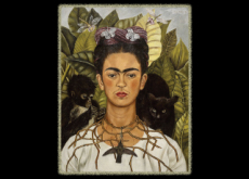 Self-Portrait With Thorn Necklace and Hummingbird - Arts