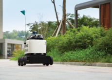 Baedal Minjok’s Outdoor Autonomous Delivery Robot - National News I