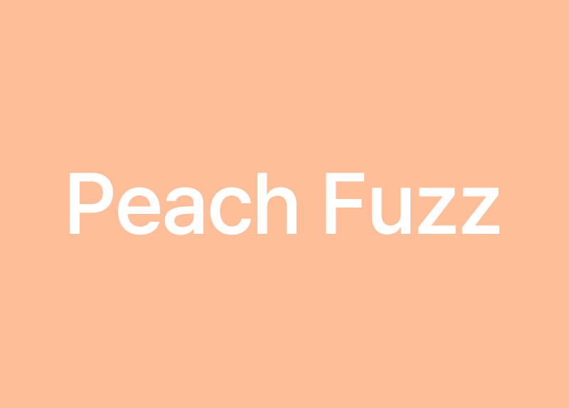 Peach Fuzz Introduced as Color of the Year 2024 - World Matters